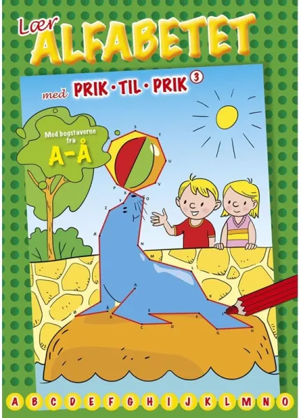 Opi aakkoset pisteestä pisteeseen (Merileijona) - Harrastus - vihkonen
