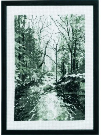 Permin Kirjontapaketti Metsäpuro 21x29cm