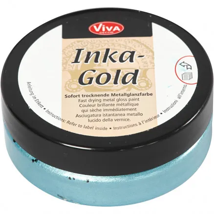 Inka Gold, turkoosi, 50 ml / 1 kpl